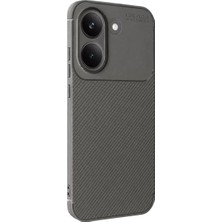 Belirtilmemiş Poco X8 Auto Focus Karbon Kapak - Gri