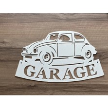 Buççin Online Mağaza  3D Dekoratif Duvar Süsü Beetle Vosvos Plastik Beyaz