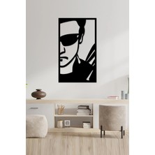 Buççin Online Mağaza  23X40 cm Avengers Arrow Duvar Panosu Ahşap Siyah