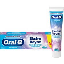 Oral-B Complete 7 Ekstra Beyaz Diş Macunu Nane Ferahlığı ile 125 ml Diş Sağlığı İçin