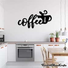 Buççin Online Mağaza  Dekoratif Coffee Bar Ahşap Duvar Yazısı Kahve Köşesi Duvar Süsü Ahşap Siyah
