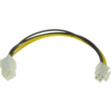 Alfais 5116 4 Pin ATX CPU Güç Uzatma Kablosu Dişi Erkek 12V 20 Cm Uzunlukta Bağlantı Noktalı