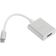Dark USB 3.1 Type-C' den 4K UHD HDMI Dönüştürücü Adaptör (4K 30Hz)