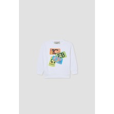 Iceberg  Erkek Bebek Beyaz Sweatshirt
