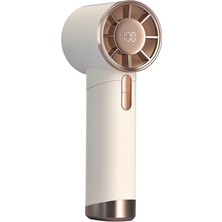 Gaman 1 Adet Mini El Fanı Yüksek Hızlı Turbo USB Şarjlı  Masaüstü ve El Tipi Soğutma Fanı- FW50