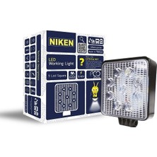 Niken Nıken LED Working Light 9 LED Square