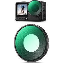 K&f Concept Osmo Action 6 Uv Filtre | Vidalı Montaj Dişli Filtre