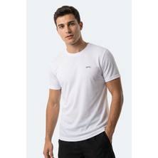 Slazenger Herrera Erkek  Beyaz Tişört