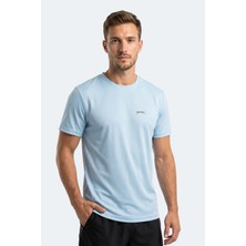 Slazenger Herrera Erkek  Turkuaz Tişört