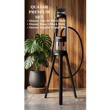 Quasar Premium Nargile Seti Black