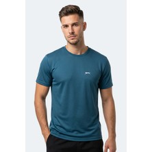 Slazenger Herrera Erkek  Petrol Tişört