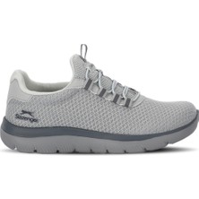 Slazenger Flex Fıt I Kadın  Gri Koşu & Yürüyüş Spor Ayakkabısı