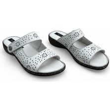 Patron Shoes Hakiki Deri Poli Taban Bayan Terlik