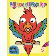 Aknca Eğlenceli Gözler Sevimli Hayvanlar Çok Renkli Tekil Ürün 9+ Yaş Kız Çocuklar İçin