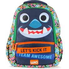 Wia Monster Erkek Çocuk Ilkokul Çantası
