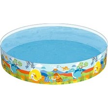 Premini Renkli Dino Temalı Çocuklar Için Eğlence Kürek Huzu 244X46 cm