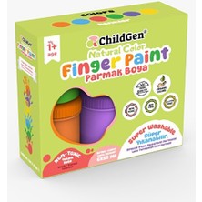 ChildGen Süper Yıkanabilir Parmak Boya-6'lı SET-6X50GR