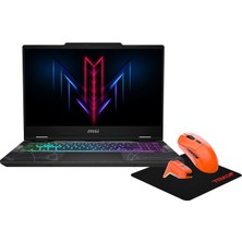 MSI Msı Cyborg 15 B13WFKG-495XTR 500H503I7-13620H 64GB 512SSD RTX5060 15.6" Fhd W11P Dizüstü Bilgisayar