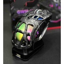 Jedel GWH-111 7d 12000 Dpı Şarj Istasyonlu Kablosuz Oyuncu Faresi - Oyuncu Mouse