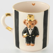 BSK Ceramics Handmade Teddy Kupa Erkek