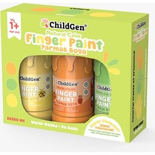 ChildGen Süper Yıkanabilir Pastel Parmak Boya Set 1