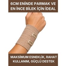 Alban Elastik Bandaj 6cm, 4 Klipsli 4,5 Metreye Kadar Uzar, Spor ve Günlük Kullanım