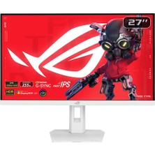 Asus Rog Strix XG27ACMES-W 27 Inc  255Hz(OC) 0.3ms Usb-C HDMI Dp Adaptive Sync HDR10 Pivot Wqhd Fast