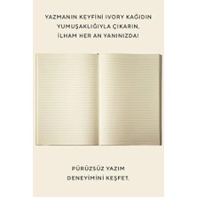 Mcreative Victoria's Journals Zipco Yumuşak Koruyuculu Fermuarlı Cepli Çizgili Blok Not Defteri 14X20 cm