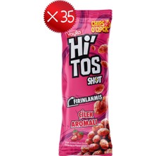 Yayla Hi\'tos Shot Çilek Aromalı Mısır Çerezi 25 G X35