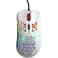 Glorious Model D Kablolu Parlak Beyaz Gaming Mouse