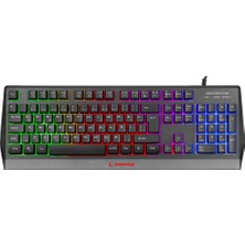 Rampage KB-R52 Style Rainbow Gaming Klavye