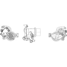 Behr EGR SOĞUTUCU CADDY CUU/DFS/CFH 20>
