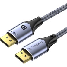 Veggieg 16K 60Hz 8k 120Hz 4 K 240Hz 80GBPS Hdr Arc 2.1 Dpı Kablosu 1 Metre
