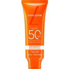 Lancaster Sun Sensitive Oil Free Milky Fluid SPF50 50 ml - Hassas Ciltler Için Yüz Güneş Koruması
