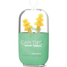 Otifleks Çam Tipi Kulak Tıkacı 2'li İpli (Small) Elastomer Malzeme ile Rahat Kullanım