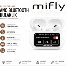 Mifly OLED Ekranlı Anc Destekli Mf-A9 Bluetooth Kulaklık