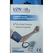 Vzn Otomatik Dijital Tansiyon Aleti Manşonu Üst Koldan Ölçüm İçin Uygun Model