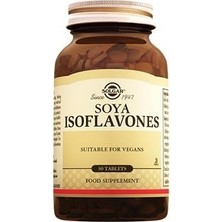 Solgar Soya Isoflavones 30 Tablet Türkiye Menşeli Takviye Edici Gıda İçeriği 38 mg Soya İzoflavonları