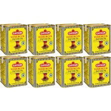 Çaykur Tomurcuk Çay 125 gr Teneke 8 Adet Bergamot Aromalı Kaliteli Doğal Yaprak Çay
