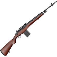 Agm M14 Gerçek Ağaç Wwıı Klasik Airsoft Aeg Sniper Tüfek (AGMMP008RW)