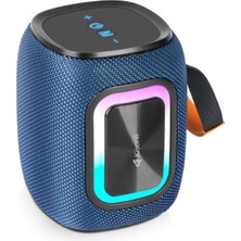 Kisonli Q25 (Çift Basslı ve Rgb Özellikli Ipx5 Bluetooth Hoparlör)