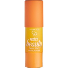 Hobibahçem Miss Beauty Glow Stick Highlighter - Star Glow - Işıltılı Stik Aydınlatıcı