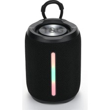 T&g 679 Siyah Renk (8 Watt, Rgb Işıklı, Çift Bass Lı Bluetooth Hoparlör)