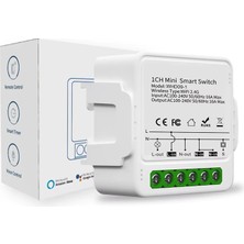 Homekit Uyumlu 1ch Wifi Tekli Akıllı Anahtar  Akıllı Röle Siri Uyumlu