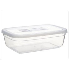 Asude ASD033 Maya Dikdörtgen Saklama Kabı 500ML Krem