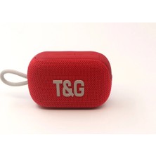 T&g 472 Kırmızı Renk 7 Watt, Bluetooth Hoparlör