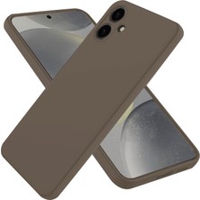 Alvera Collection Galaxy A06 Kılıf First Silikon - Kahverengi