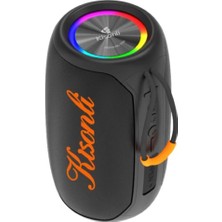 Kisonli K24 (Usb ve Tf Girişli Rgb Işıklı Bluetooth Hoparlör)