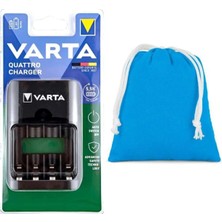 Varta USB Quattro 57652 Pil Şarj Cihazı 1,2 V Ni-Mh AA 4'lü Kapasite ile Yüksek Performans