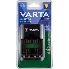 Varta USB Quattro 57652 Pil Şarj Cihazı 1,2 V Ni-Mh AA 4'lü Kapasite ile Yüksek Performans